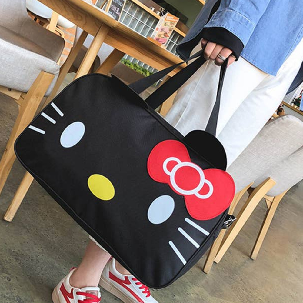 $195 Hello Kitty Crossbody Luggage Bag - Picture 3 of 4